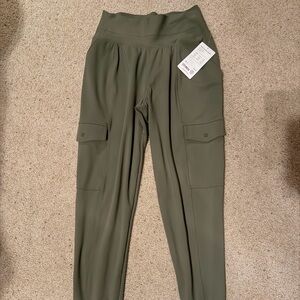 Athleta Olive Green Track Pants